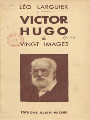 cover image of Victor Hugo en vingt images